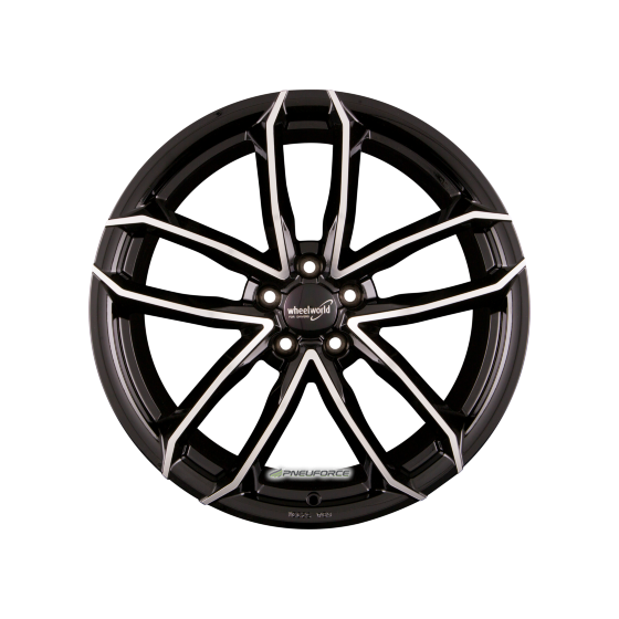 2DRV by WHEELWORLD WH33 Schwarz Hochglanzpoliert (SP+)